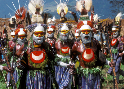Tribal dancers